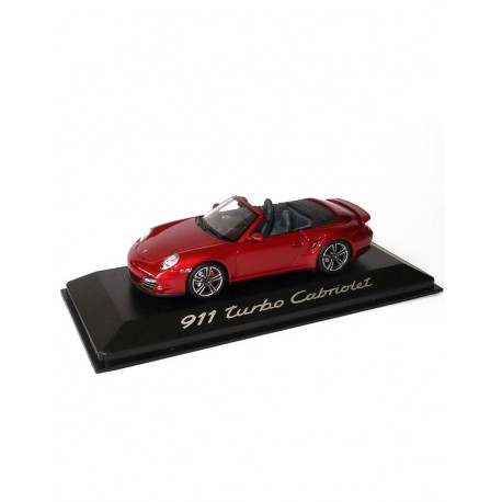 PORSCHE 911 turbo cabriolet rouge rubis