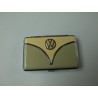 Porte-cartes VW combi beige et vert kaki