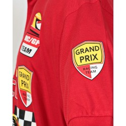 Polo Pilote Monaco Grand Prix rouge taille M