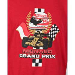 T-shirt Casque F1 Monaco Grand Prix taille M rouge