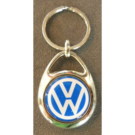 Porte-clés VW jeton de caddie de supermarché Pendentif Jeton de pièce  argentée.