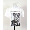 T-Shirt Steve Mc Queen taille L blanc