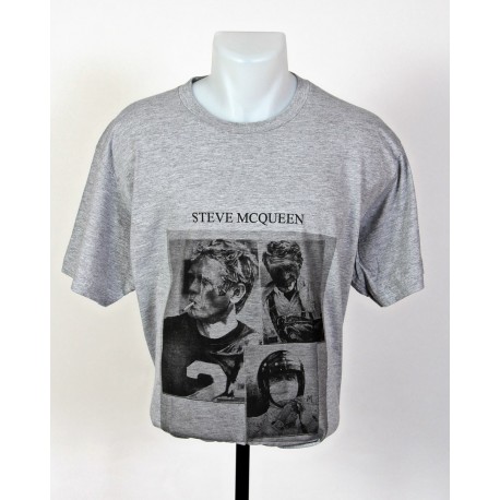 T-Shirt Steve Mc Queen taille L gris