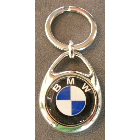 Porte-clés de voiture porte-clés avec logo BMW